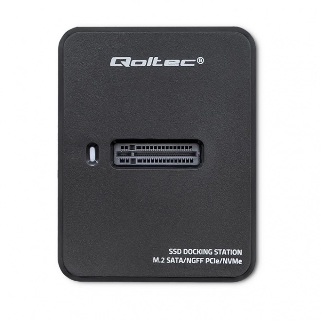Qoltec merevlemez dokkoló SSD M.2 SATA/PCIe