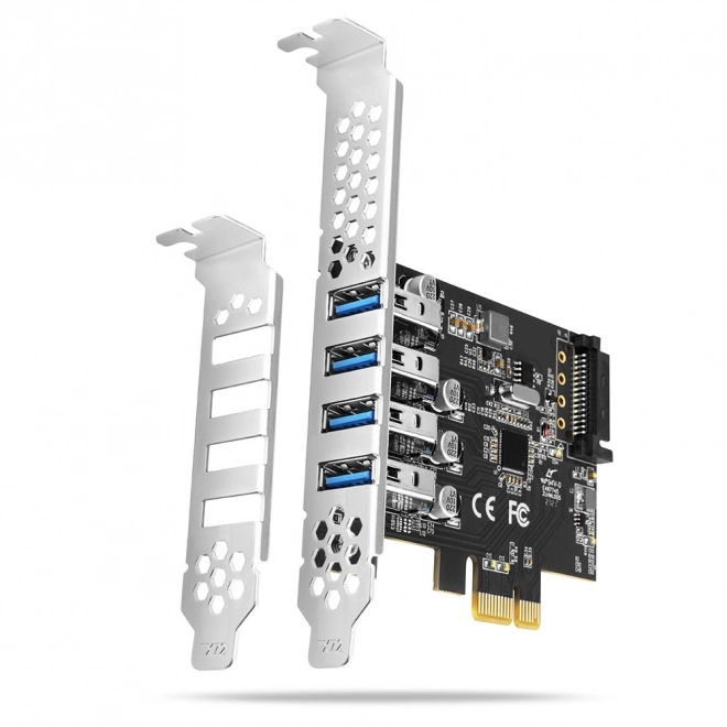 PCIe 4-portos USB 3.2 Gen 1 vezérlő UASP-támogatással