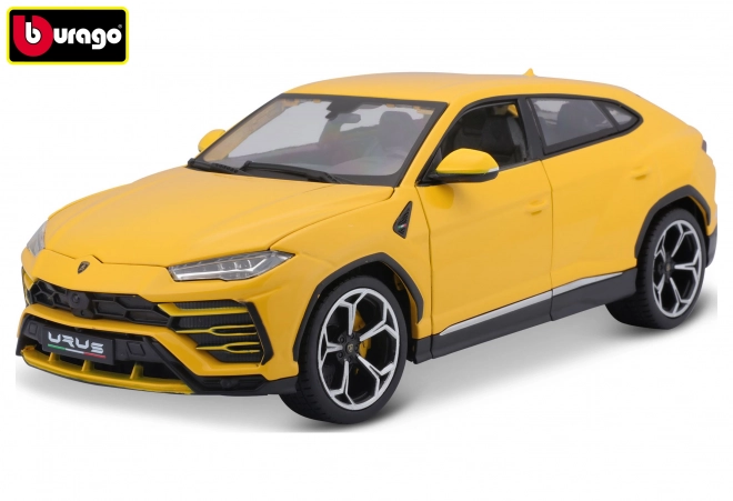 Bburago Lamborghini Urus Sárga Modellautó 1:18