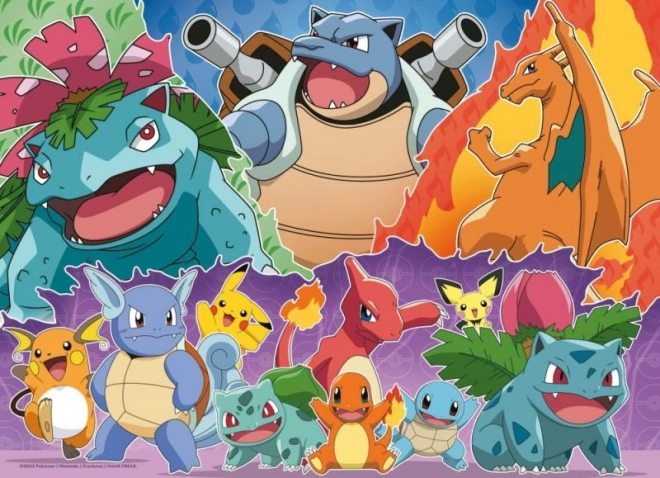 Ravensburger Pokémon 4x100 darabos puzzle