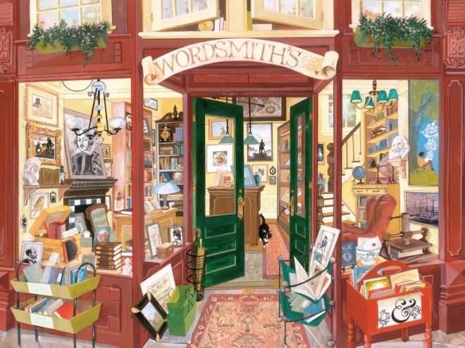 Ravensburger Szókovácsok Könyvesbolt Puzzle 1500 darabos
