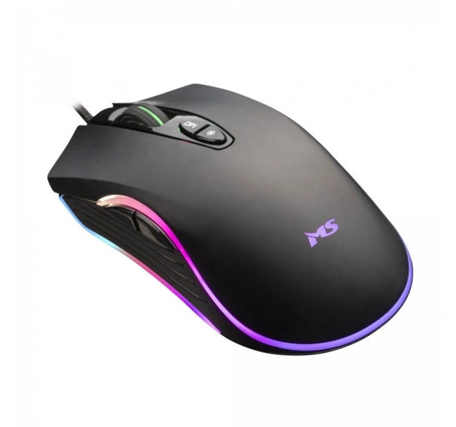 Prémium MS gaming egér RGB LED megvilágítással