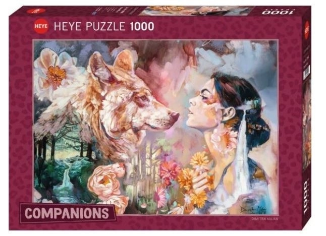 Heye puzzle társak: közös folyó 1000 darabos kirakó