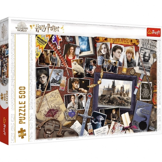 Harry Potter: Emlékek Roxfortból 500 darabos puzzle