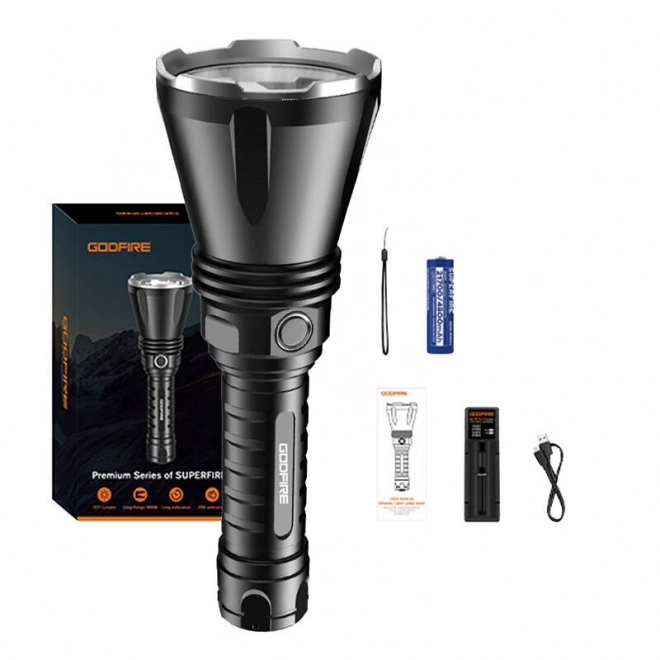 Vízálló LED kézilámpa Superfire TF01