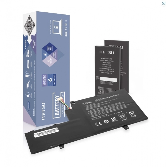 Akkumulátor HP OM03XL X360 1030 G2 EliteBookhoz