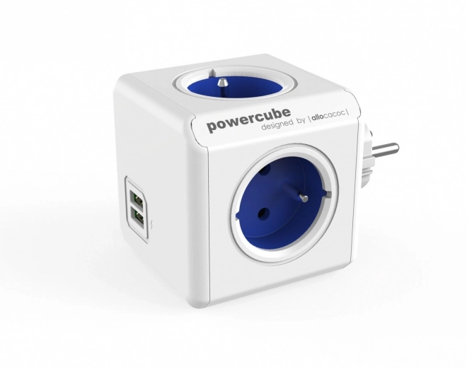 PowerCube Original USB elosztó kék