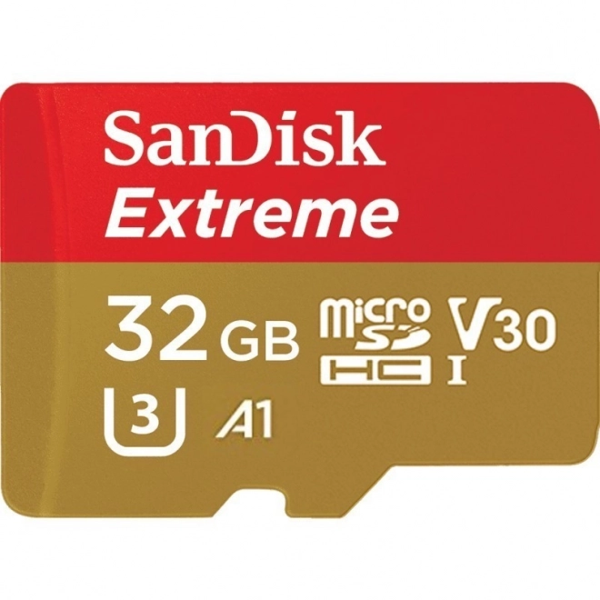 Extreme microSDHC 32GB memóriakártya GoPro kompatibilitással