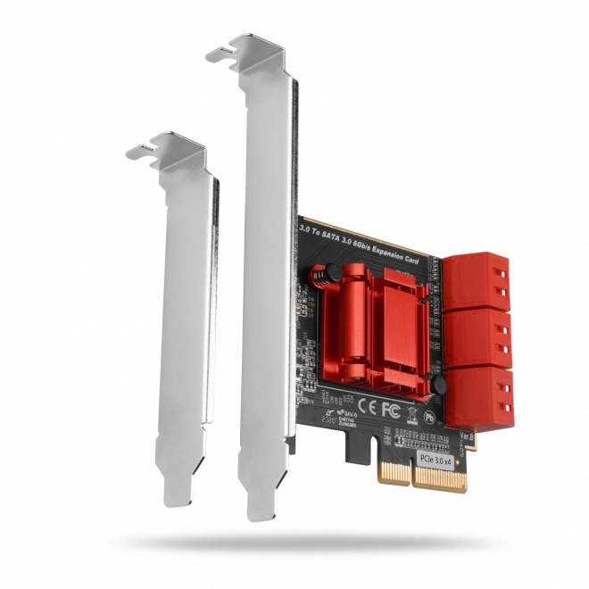 Pci-Express 6 portos belső SATA-vezérlő