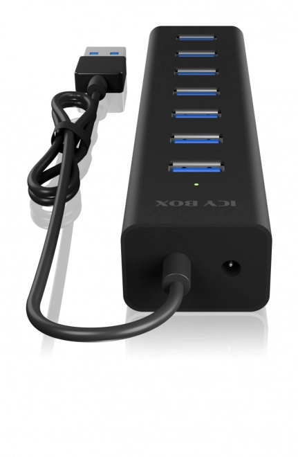 7 portos USB HUB tápegységgel