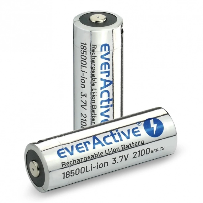 EverActive 18500 Li-ion 3,7V 2100 mAh USB-C újratölthető akkumulátor