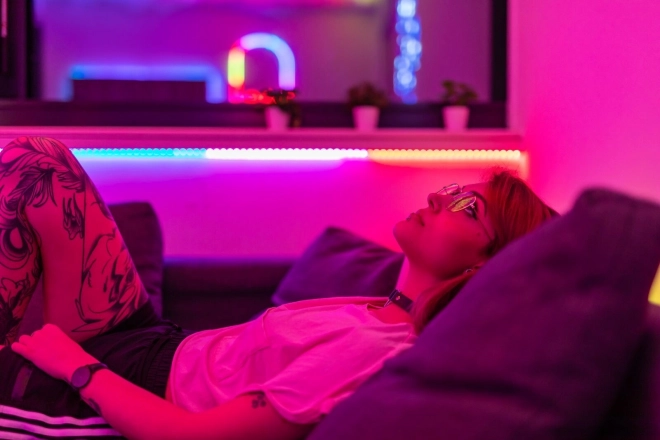Intelligens Twinkly LED szalag hosszabbító készlet