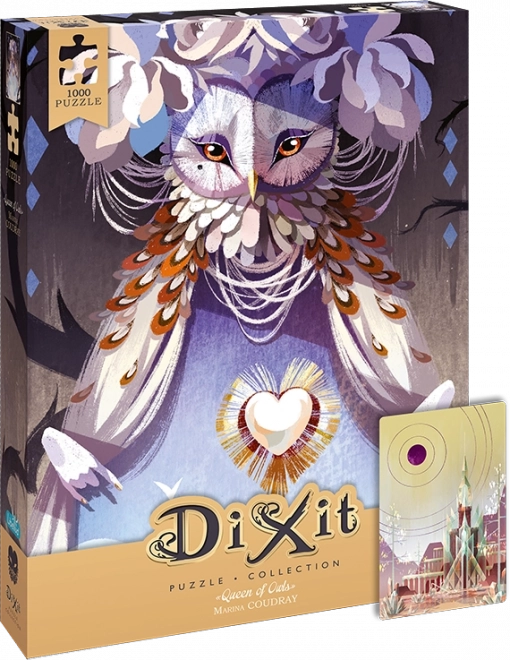 Dixit puzzle kollekció: Bagolykirálynő 1000 darabos