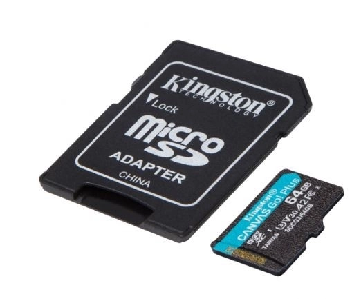 Kingston Canvas Go! Plus 64GB MicroSD memóriakártya