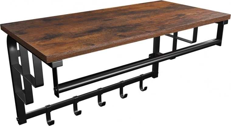 Helytakarékos tárolás felső polccal