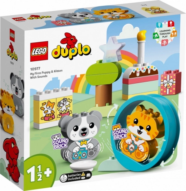 LEGO DUPLO Az első kutyám és cicám hangokkal