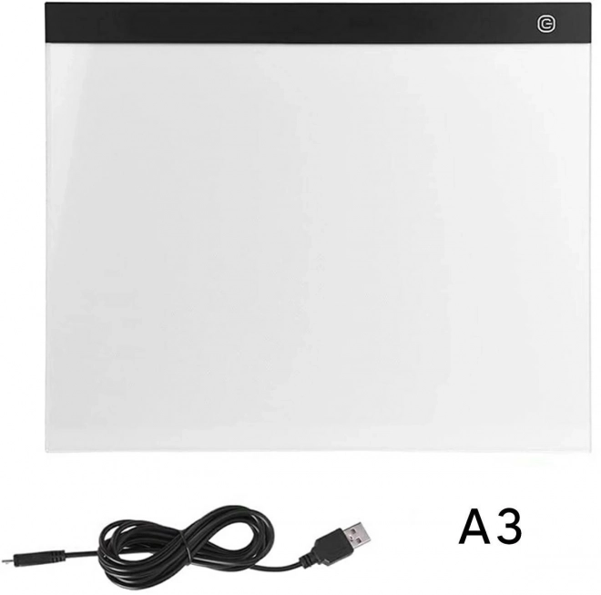Világító LED Rajztábla A3