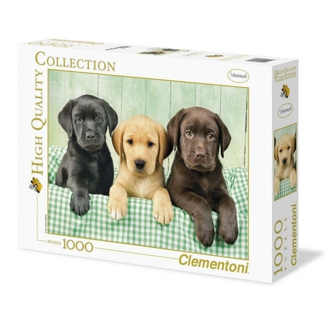 Három Labrador puzzle 1000 darabos