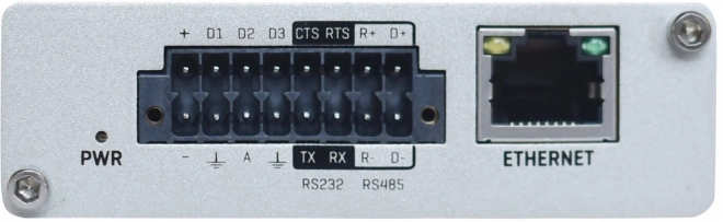 Ipari LTE gateway RS232/RS485 és Ethernet támogatással