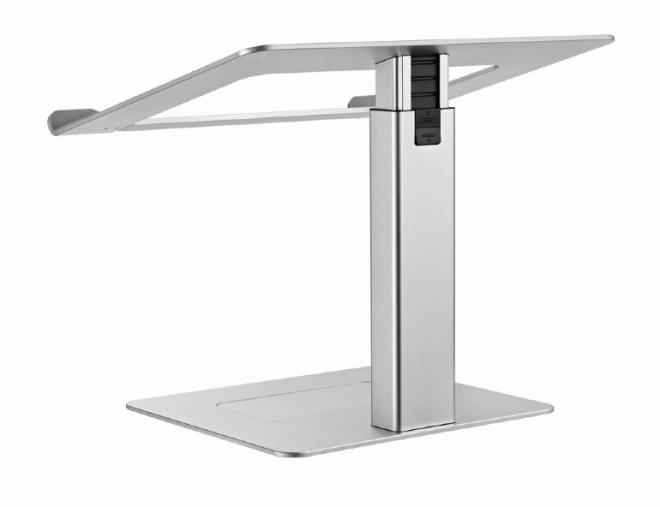 Állítható magasságú ezüst laptopállvány 15,6 hüvelykes