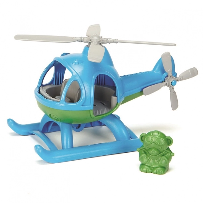 Green toys kék helikopter