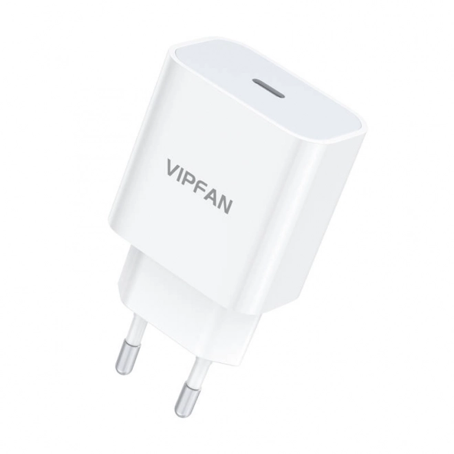 Gyors töltő Vipfan 20W USB-C kábellel