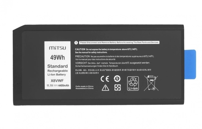 Dell Latitude Rugged akkumulátor - 4400 mAh (49 Wh)