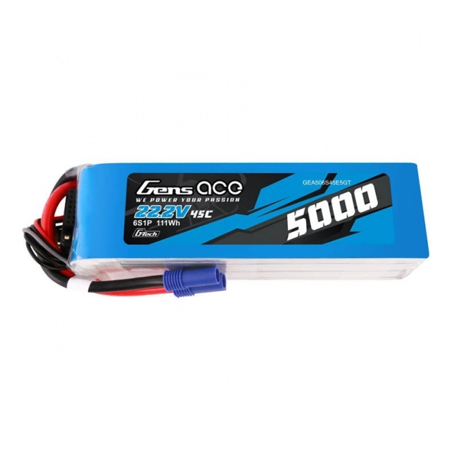 Gens ace G-Tech 5000mAh 22,2V 45C LiPo akkumulátor EC5 csatlakozóval