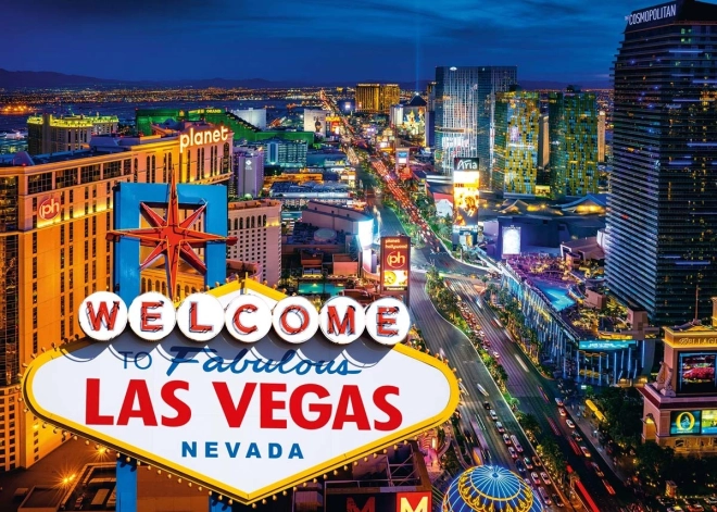 Ravensburger puzzle 1000 darabos Las Vegas