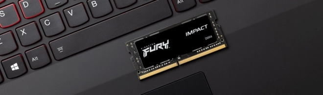 Kingston fury impact ddr4 sodimm memória 8gb 3200mhz