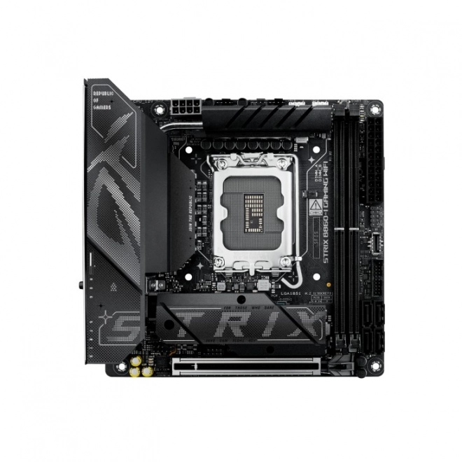 Játék alaplap rog strix B860-I wifi-vel