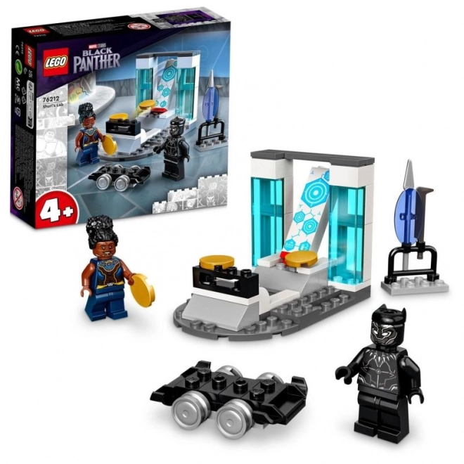 Shuri laboratóriuma LEGO készlet