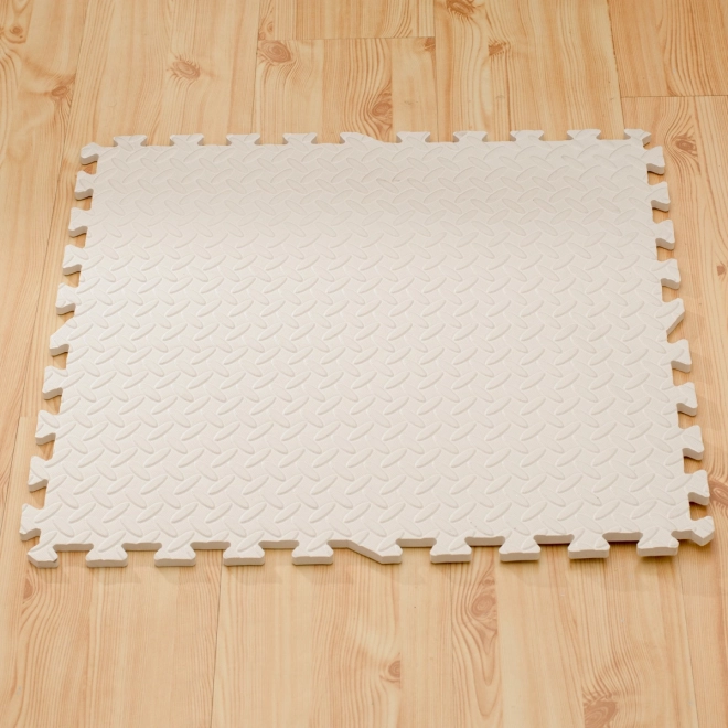 Gyerek habszivacs puzzle szőnyeg fehér 60x60 4 db
