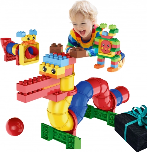 Nagy, színes elemek kis kezekhez