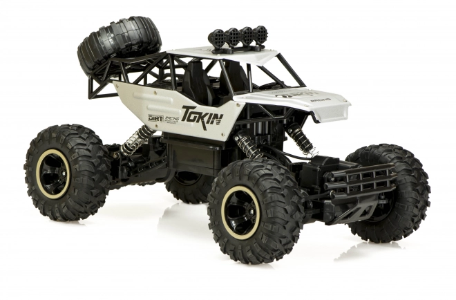 Arany színű RC Rock Crawler távirányítós autó 4WD fém 1:12 méretarány – Ezüst