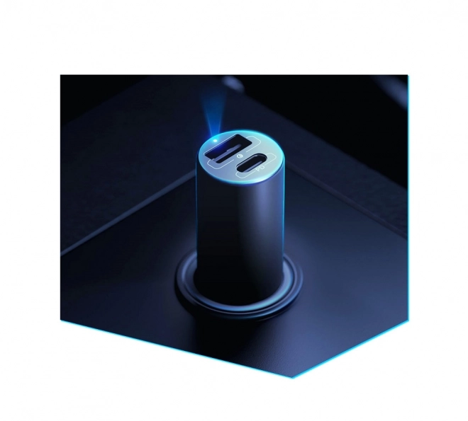 Autós töltő 100W USB-C és USB-A PD-vel