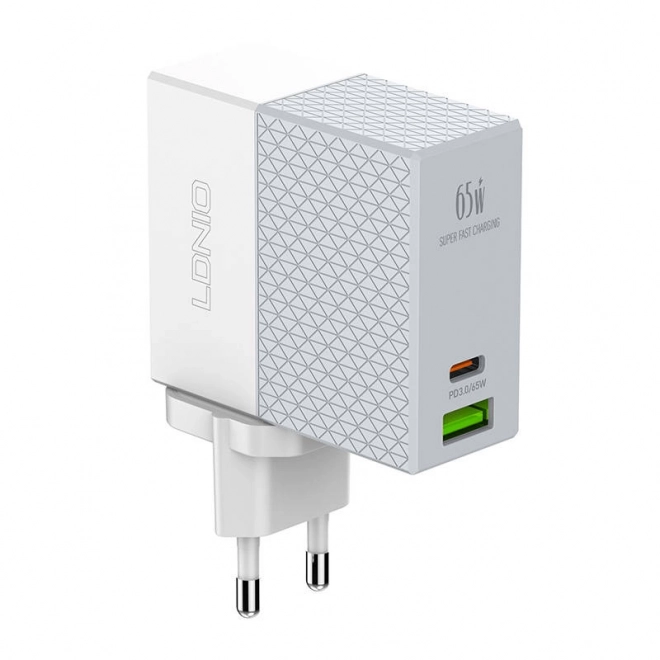 ldnio univerzális 65W fali töltő USB, USB-C csatlakozásokkal