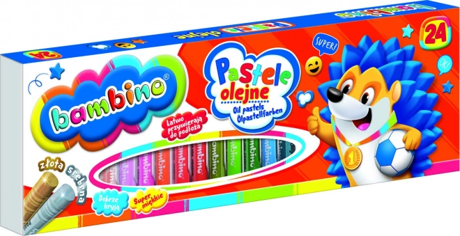 Bambino olajpasztell 24 szín