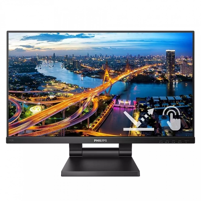 IPS Érintőkijelzős Monitor 23,8 hüvelyk HDMI és DP csatlakozással