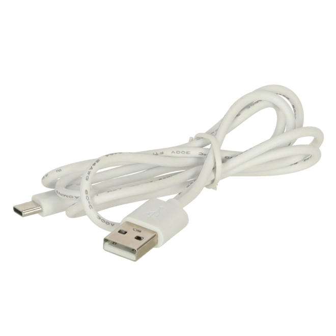 Vezetéknélküli USB asztali ventilátor 11,5 cm fehér