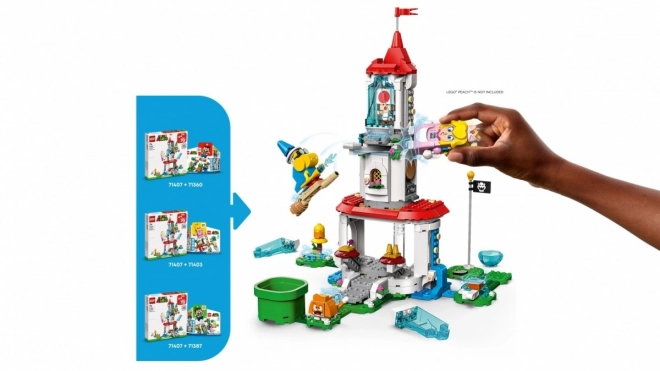 LEGO Super Mario Macskás Peach és Jégtorony bővítő készlet