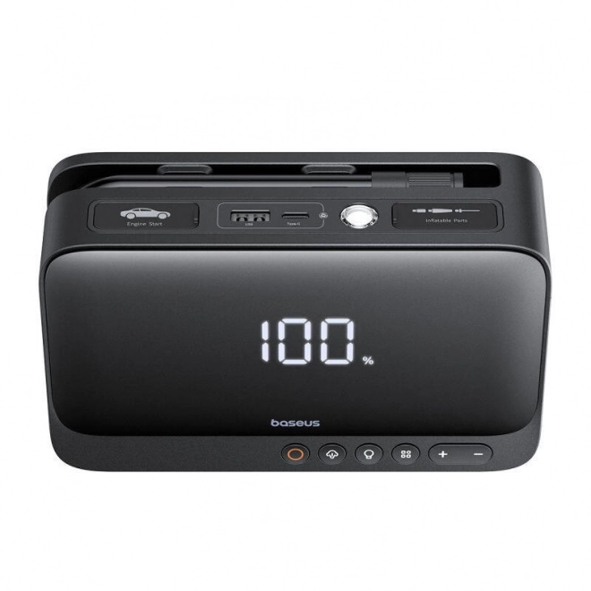 Autós powerbank és bikázó Baseus Super Energy 600A fekete