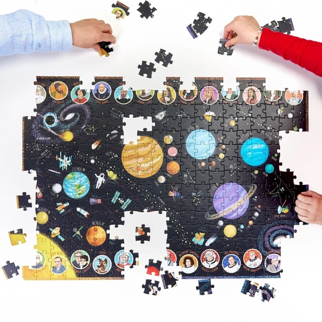 Felfedezők Puzzle - Naprendszer 300 Darabból