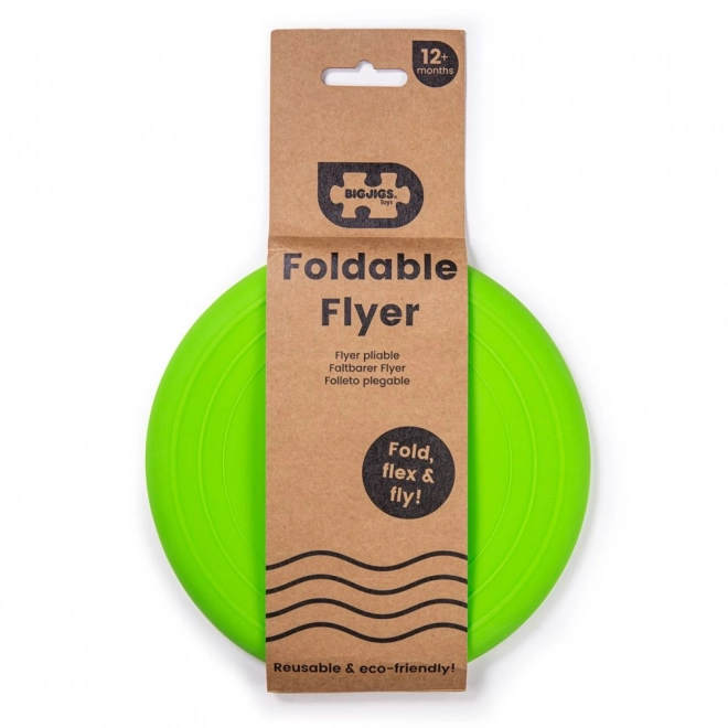 Bigjigs Toys Zöld Frisbee