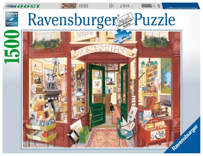 Ravensburger Szókovácsok Könyvesbolt Puzzle 1500 darabos