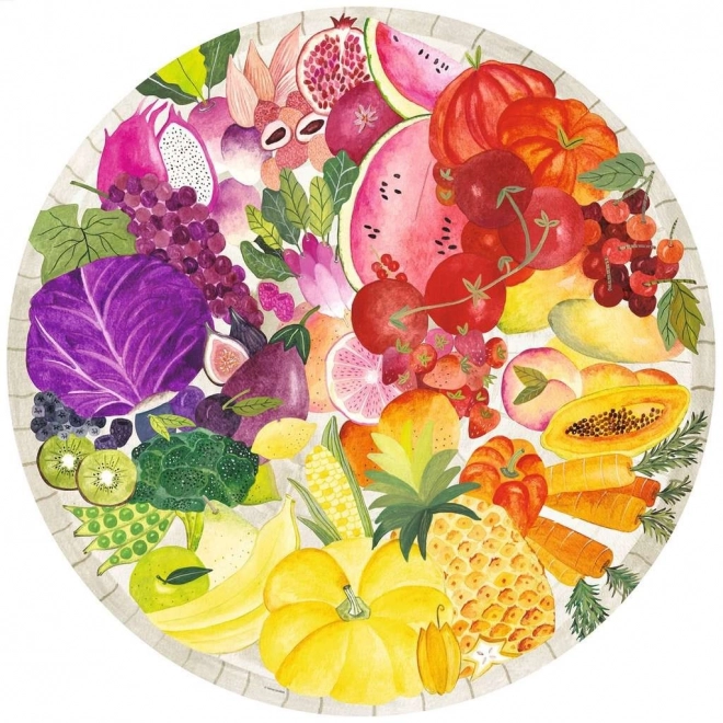 Ravensburger puzzle gyümölcs és zöldség szimfónia 500 darabos
