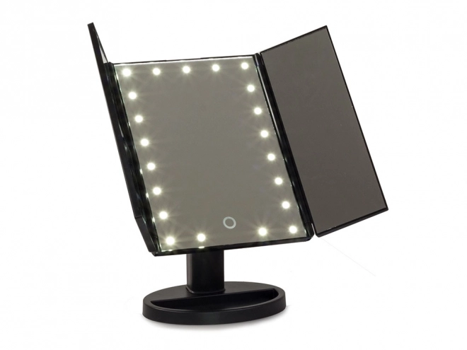 Led-es szépségtükör nagyítással