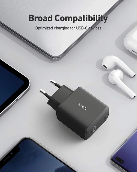 Gyors hálózati töltő USB-C Power Delivery 3.0 20W