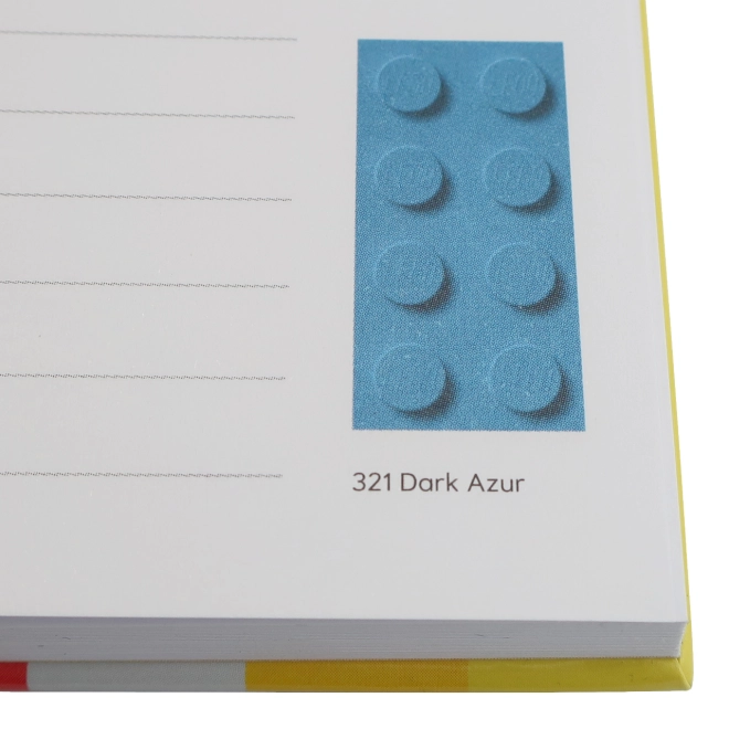 Inspiráló LEGO színminta az oldalakon