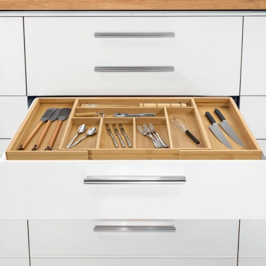 Áttekinthető tárolás akár 8 rekeszben